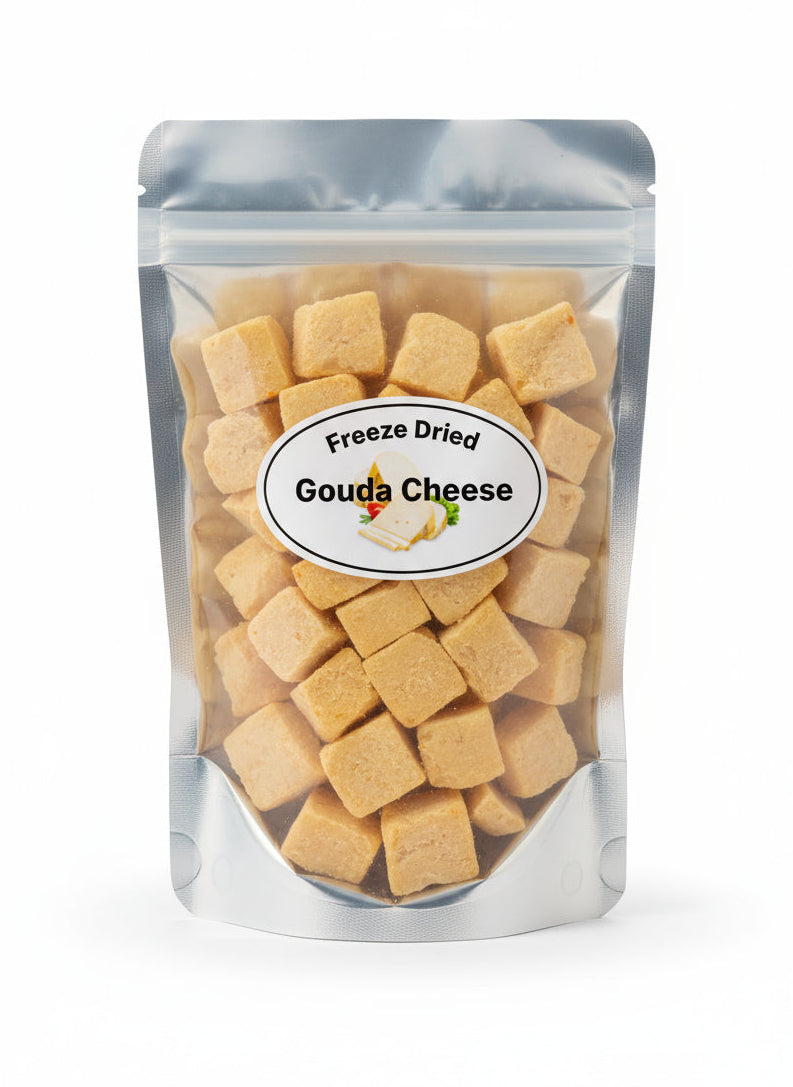 Gouda cheese cubes