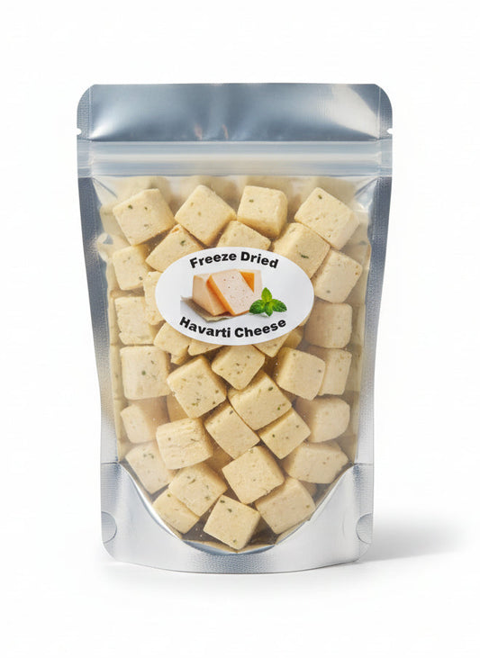 Havarti cheese cubes