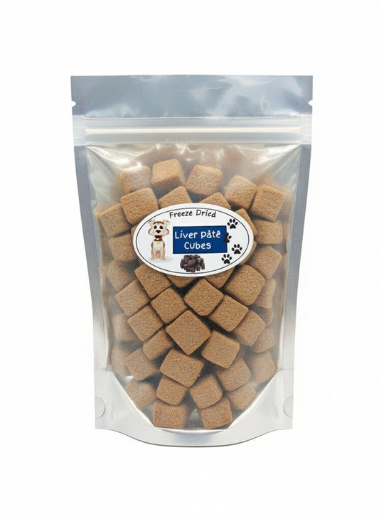 Liver pâté cubes